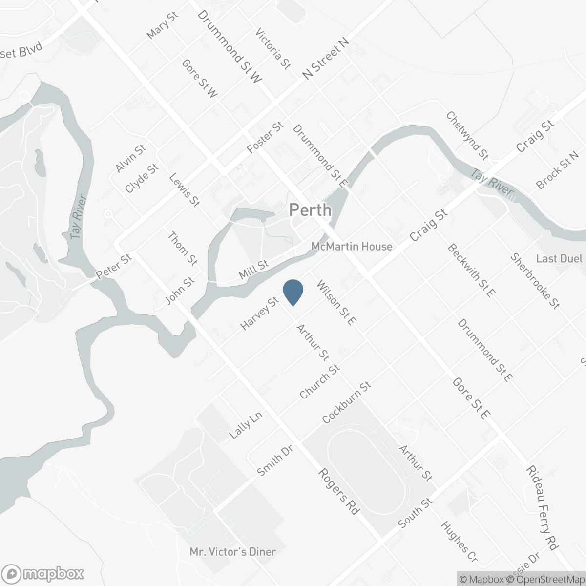 58 HARVEY STREET, Perth, Ontario K7H 1W9